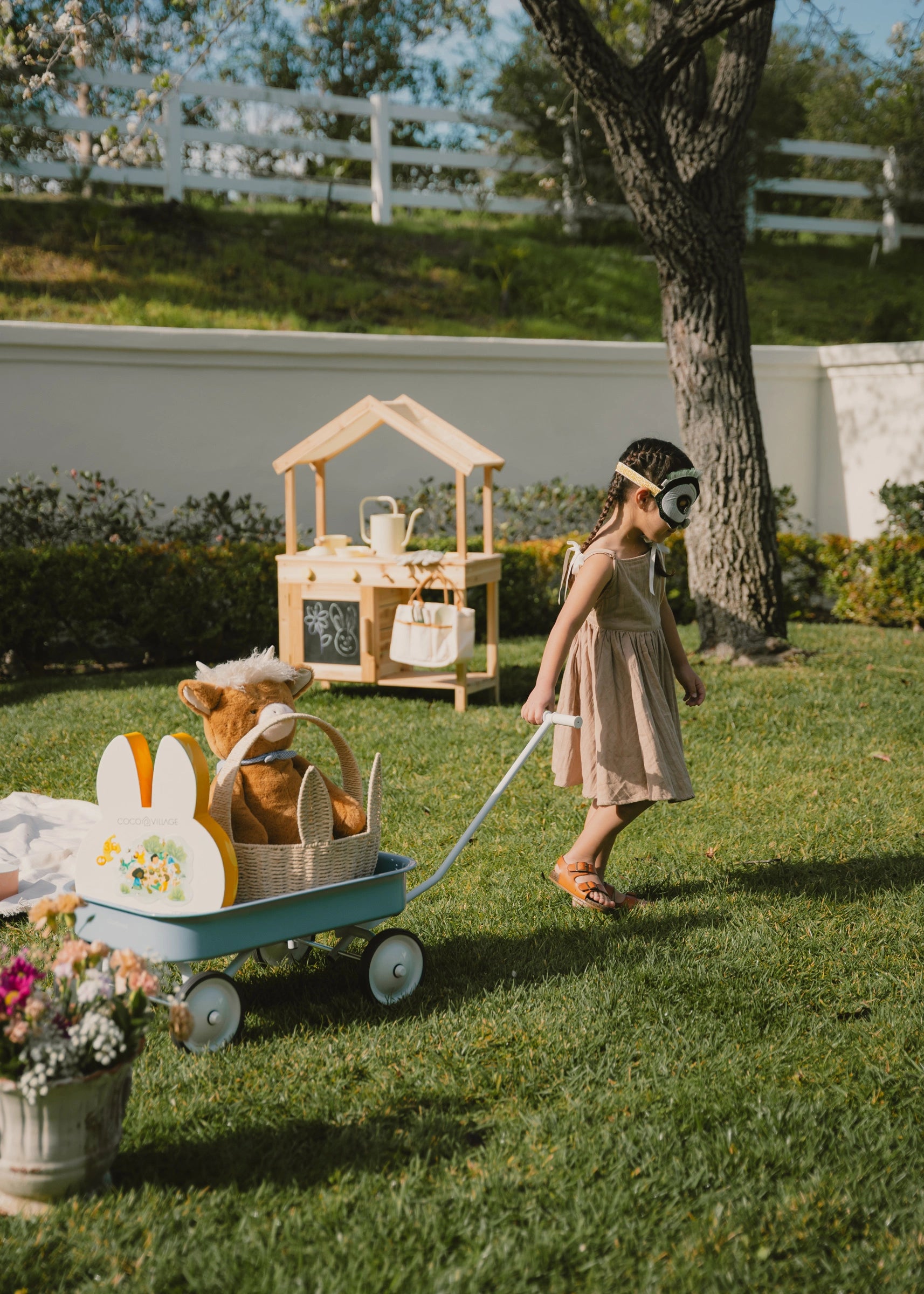 Coco Village Heritage Wagon – Seafoam - Image 7