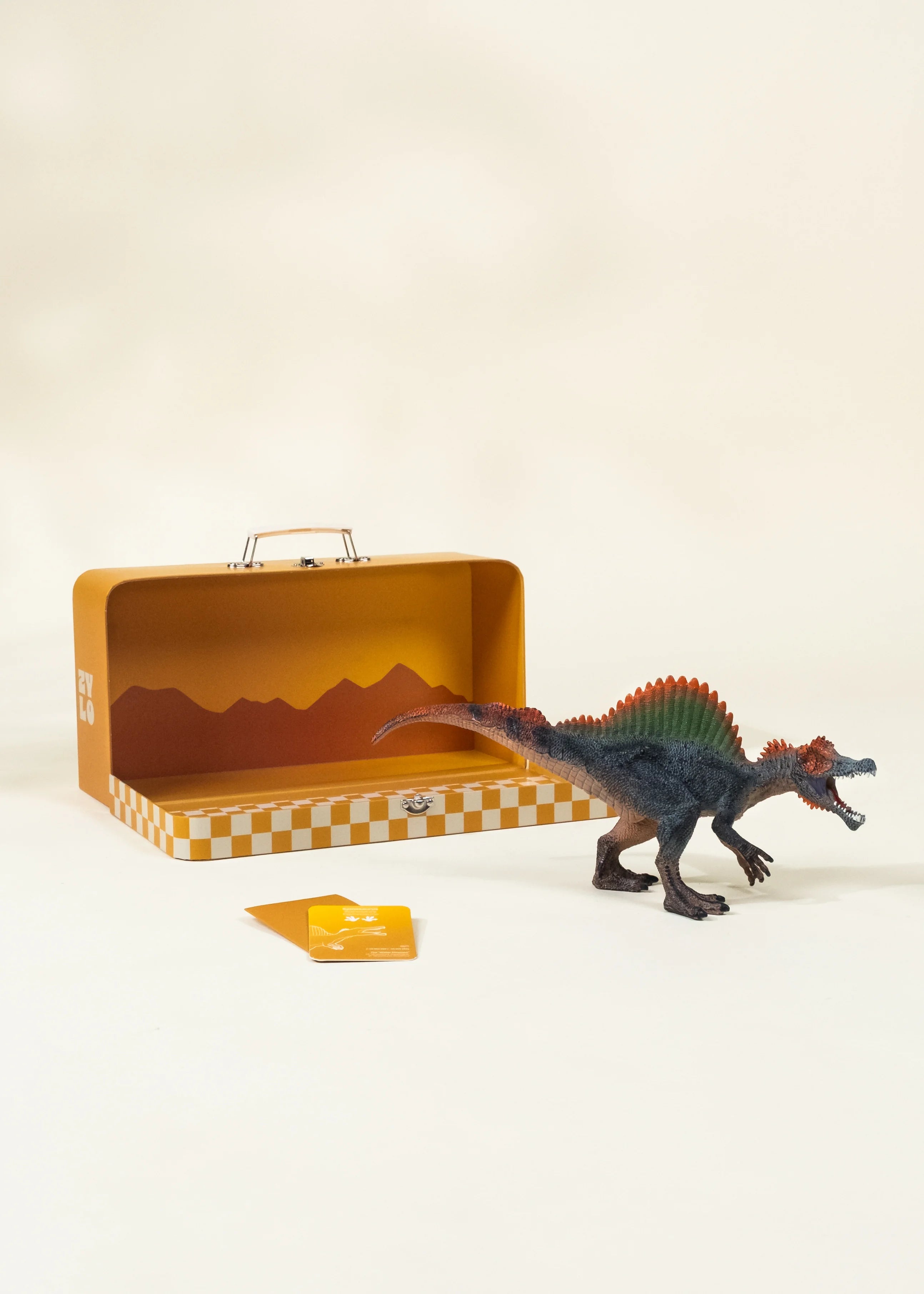 Coco Village Spinosaurus Dinosaur in a Collectible Box
