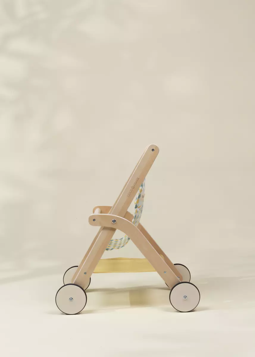 Coco Village Wooden Dolls’ Stroller - Image 9