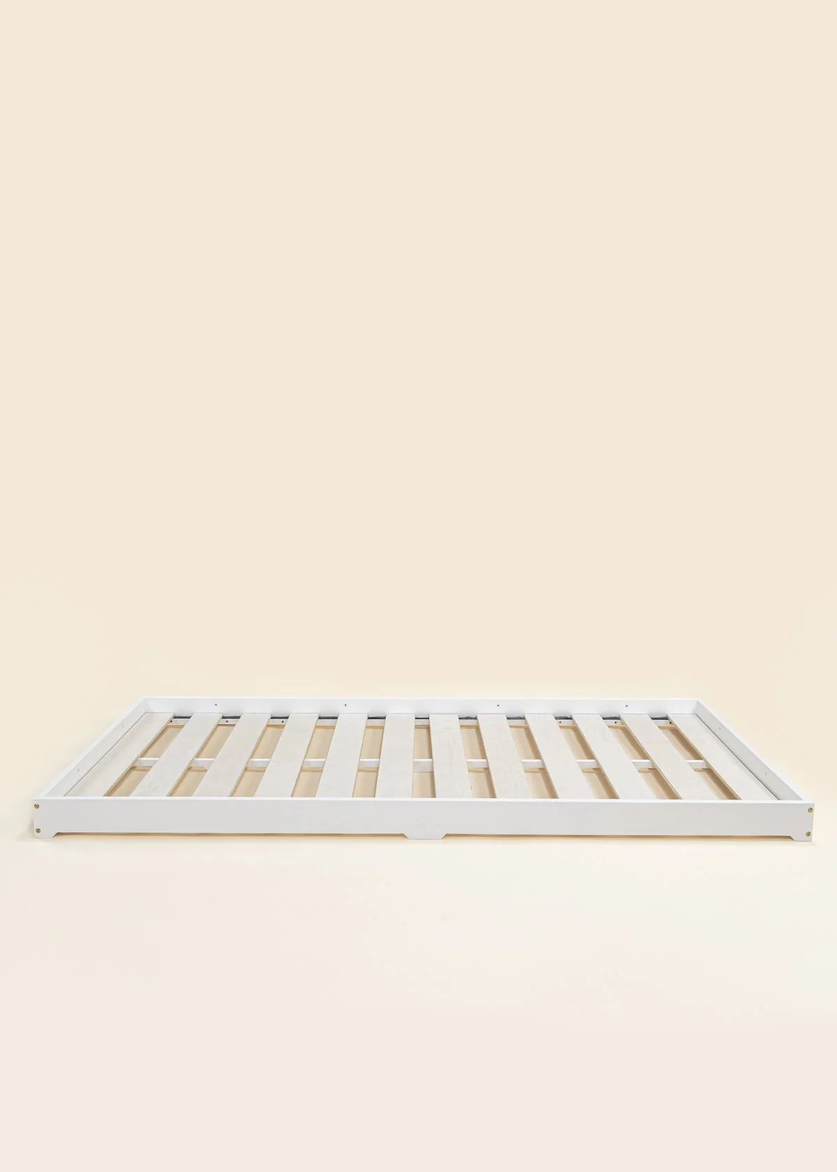 Coco Village Wooden Bed Frame - White - Image 9