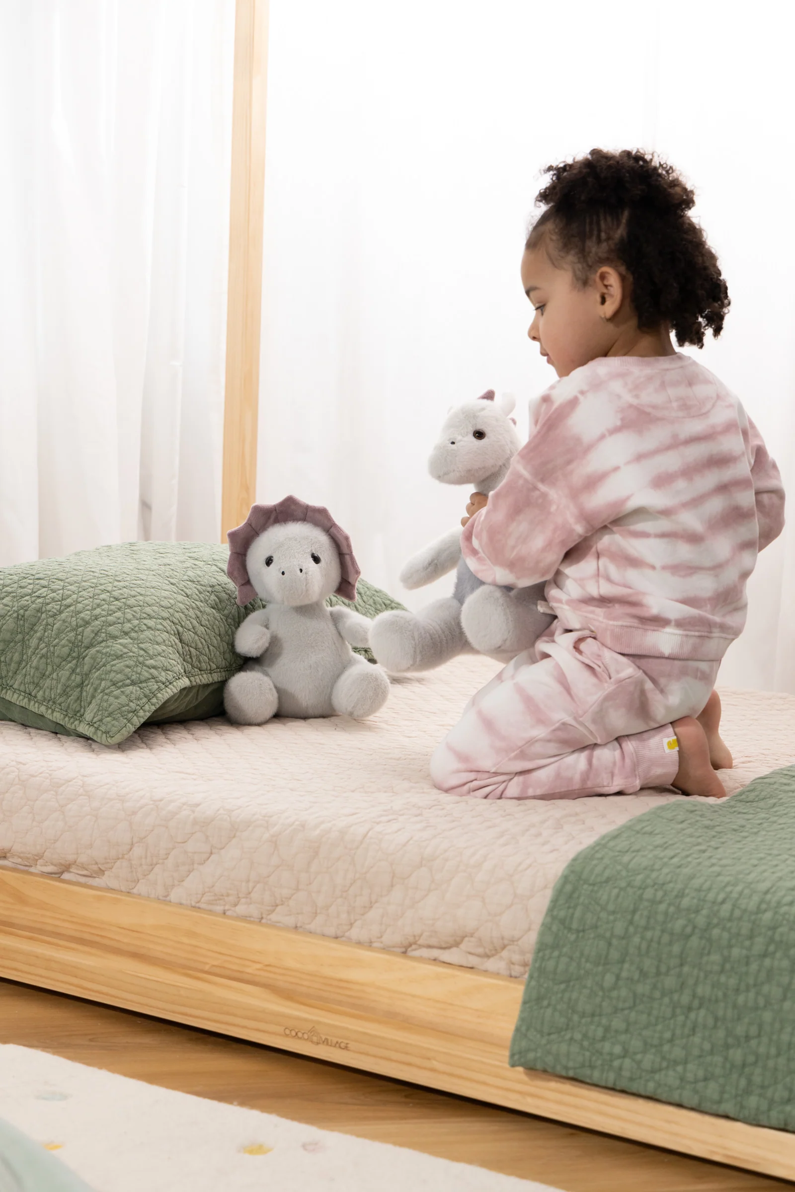 Coco Village Dino Plush Toy - Grey Dragon - Image 10