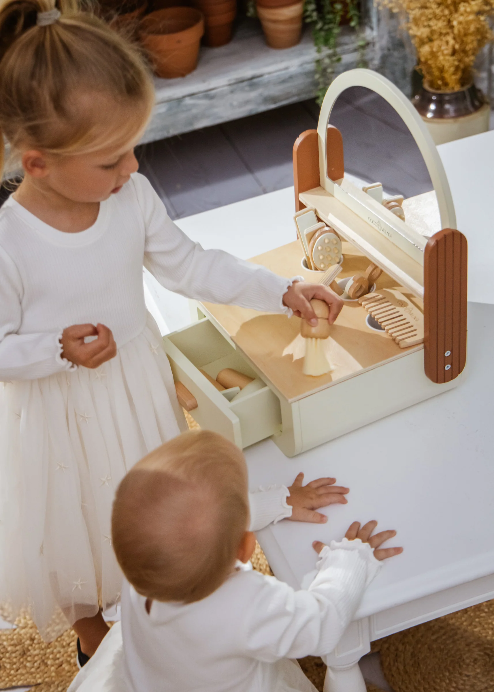 Coco Village Wooden Beauty Station - Image 4