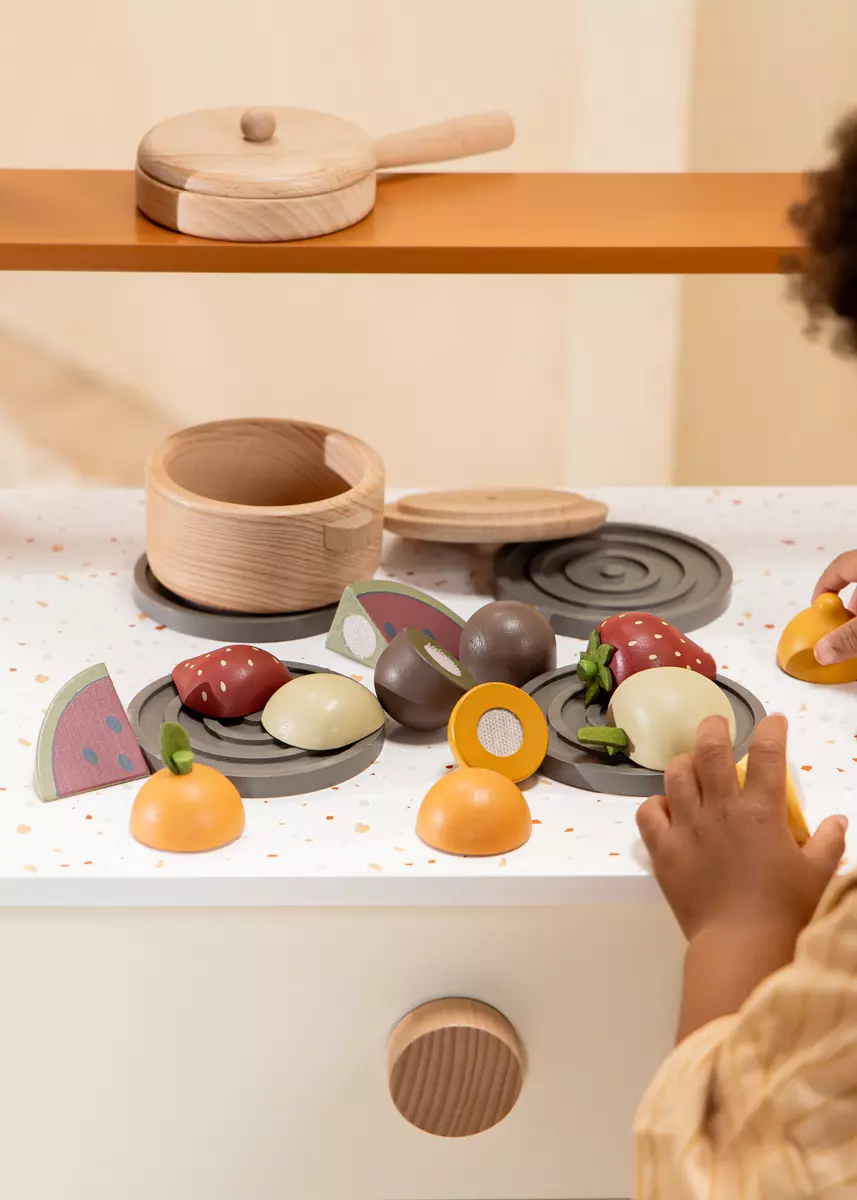 Coco Village Wooden Fruits Playset - Image 2