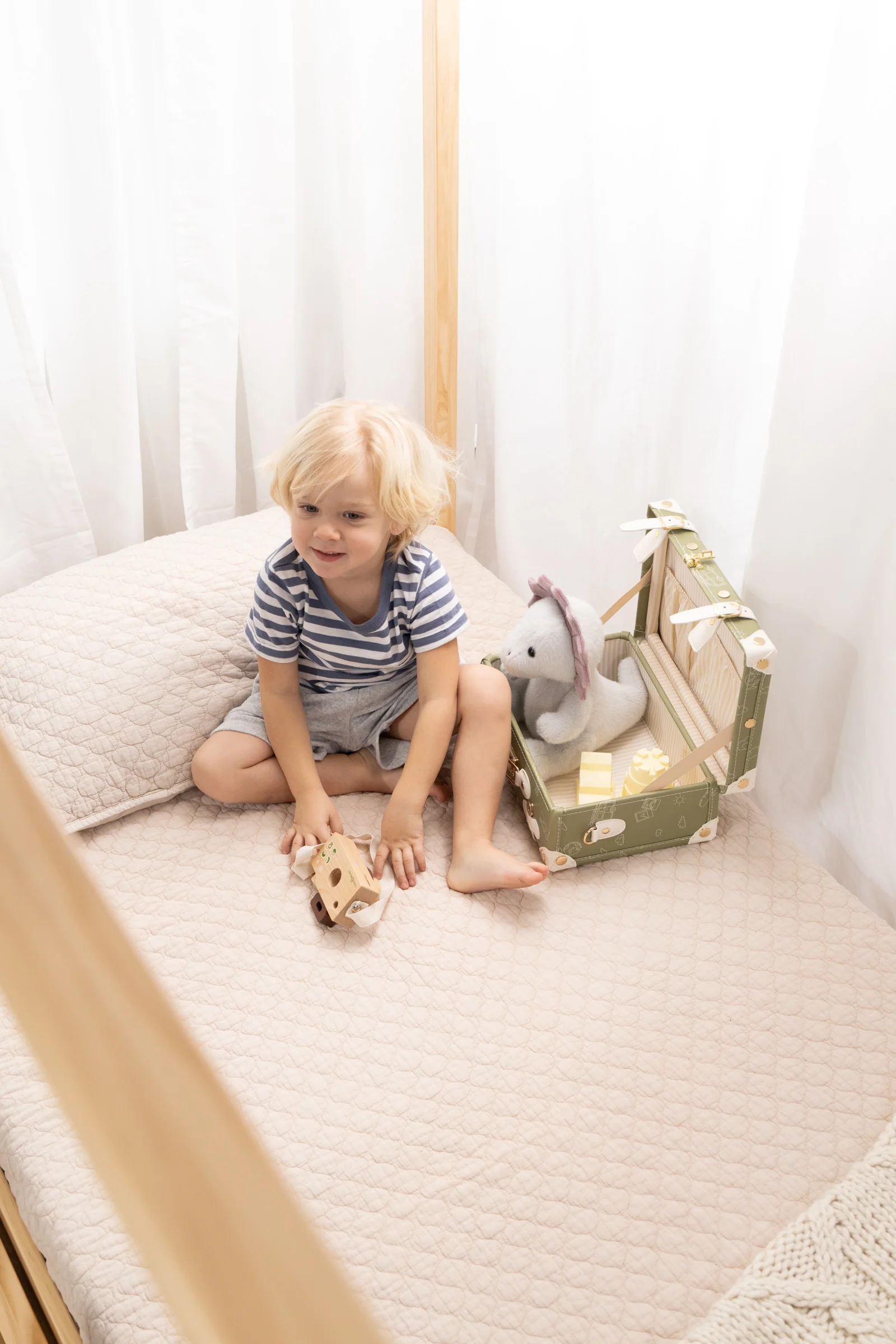 Coco Village Vegan Leather Play Suitcase - Travel - Image 10