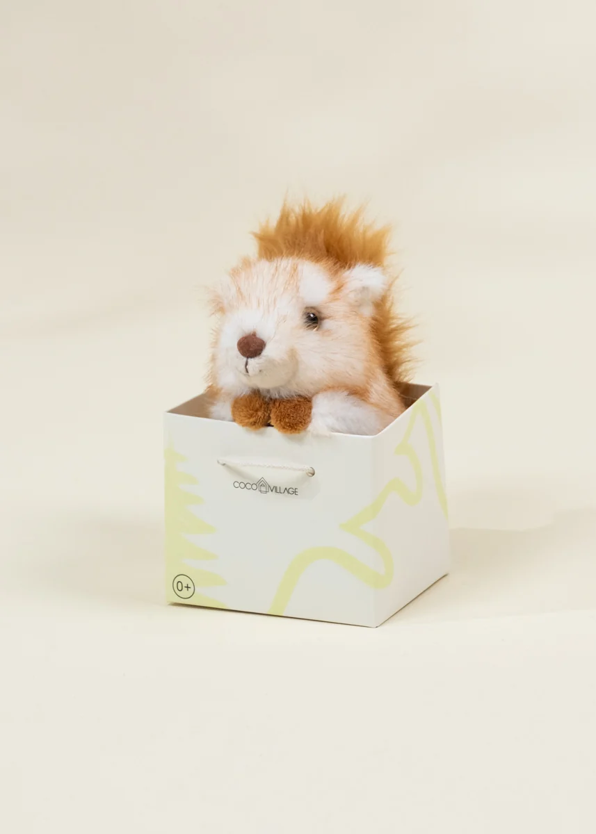 Coco Village Mini Gift Plush Toy - Light brown Squirrel