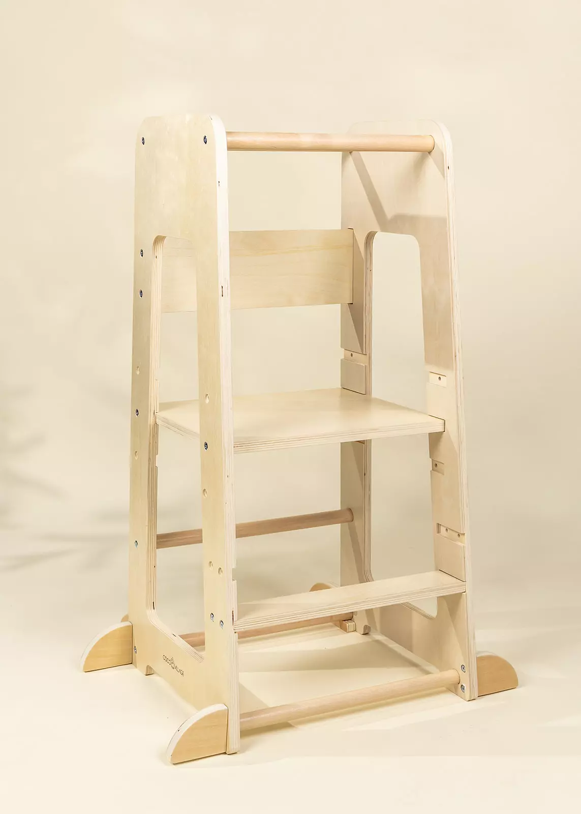 Coco Village Educational Tower - Natural Wood - Image 7