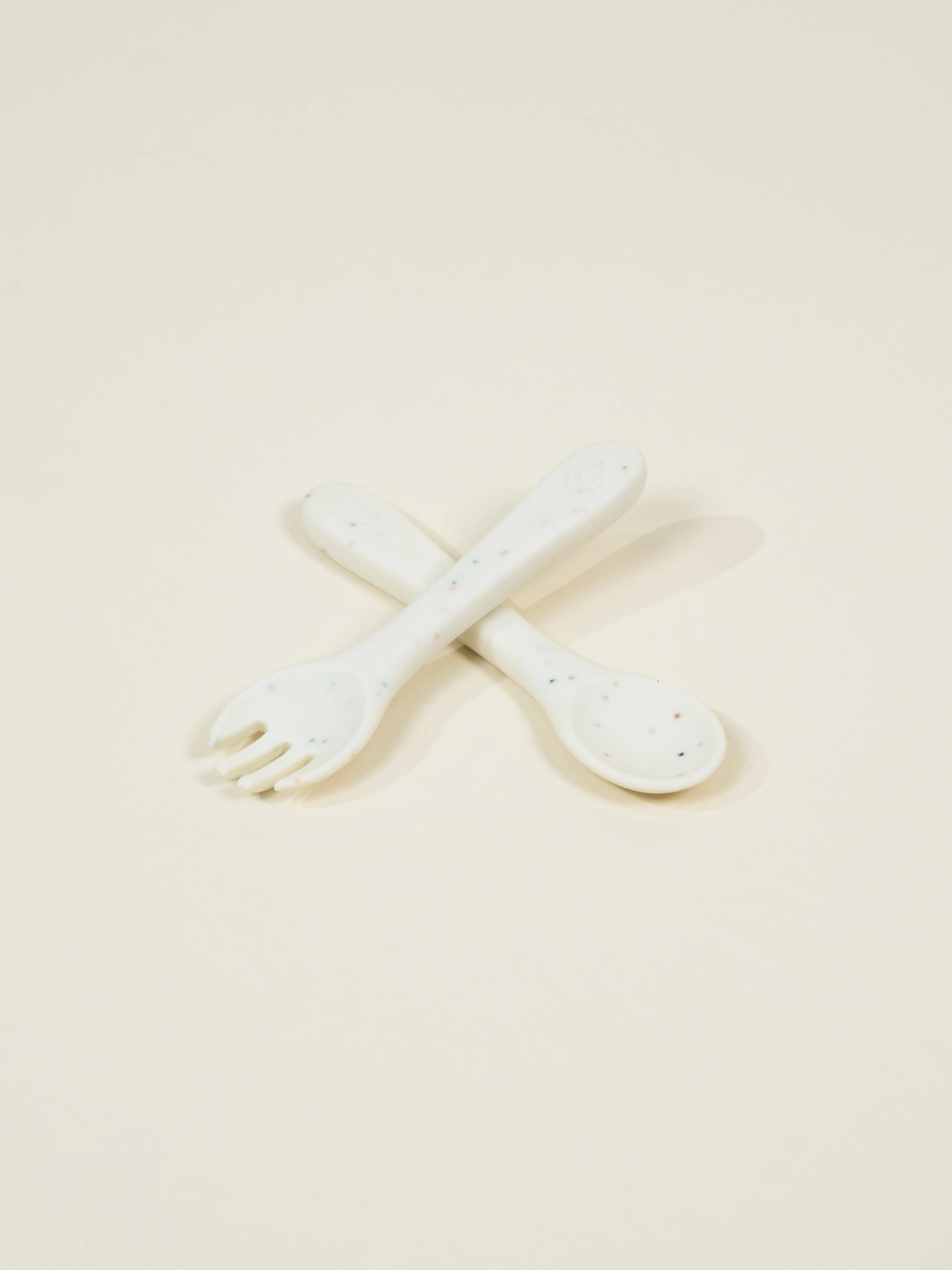 Coco Village Silicone Baby Fork&Spoon–Pottery Collection - Image 4