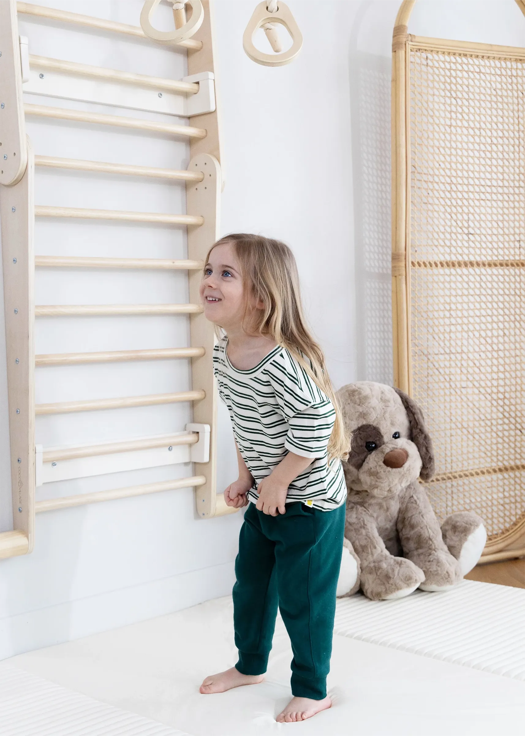 Coco Village Montessori 2-in-1 Triangle & Wall Climber - Image 12