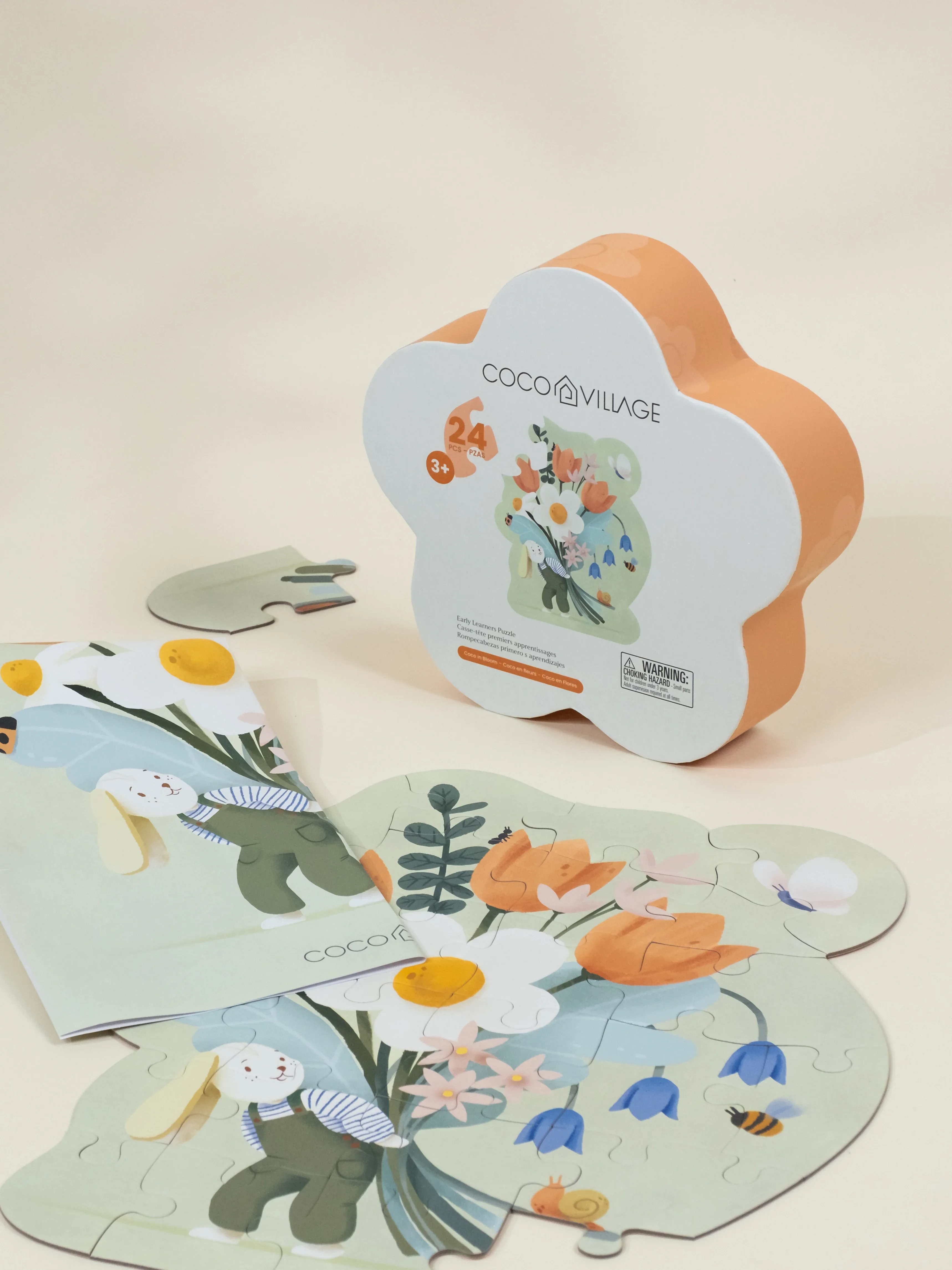 Coco Village Early Learners Puzzle – Coco in Bloom (24 pcs) - Image 5