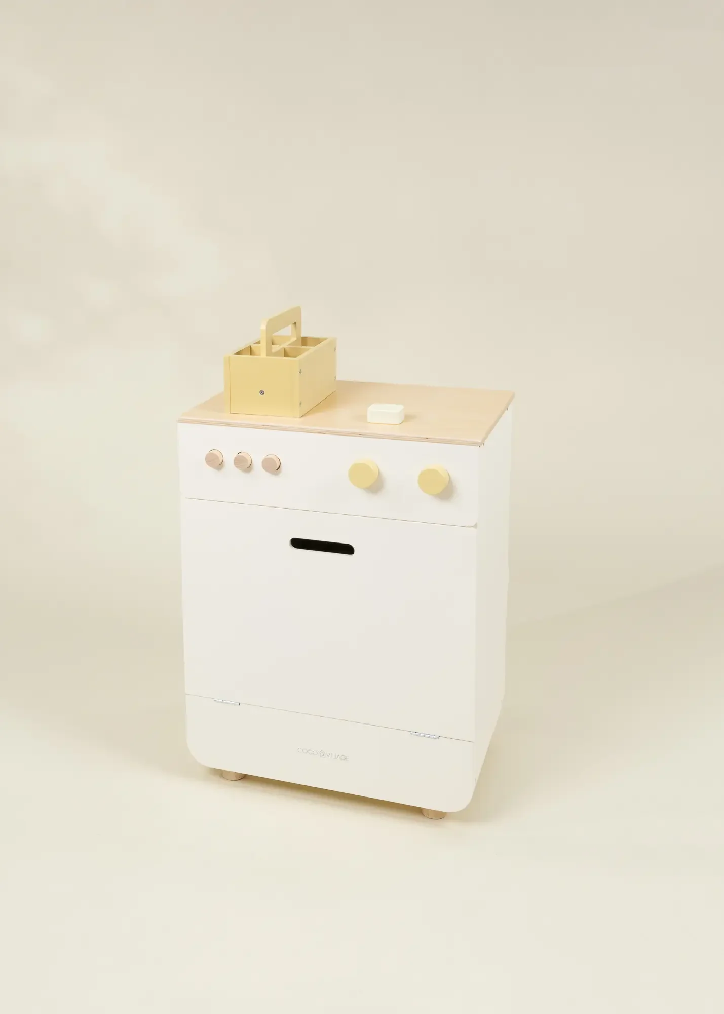 Coco Village Wooden Play Dishwasher – Maison Collection - Image 4