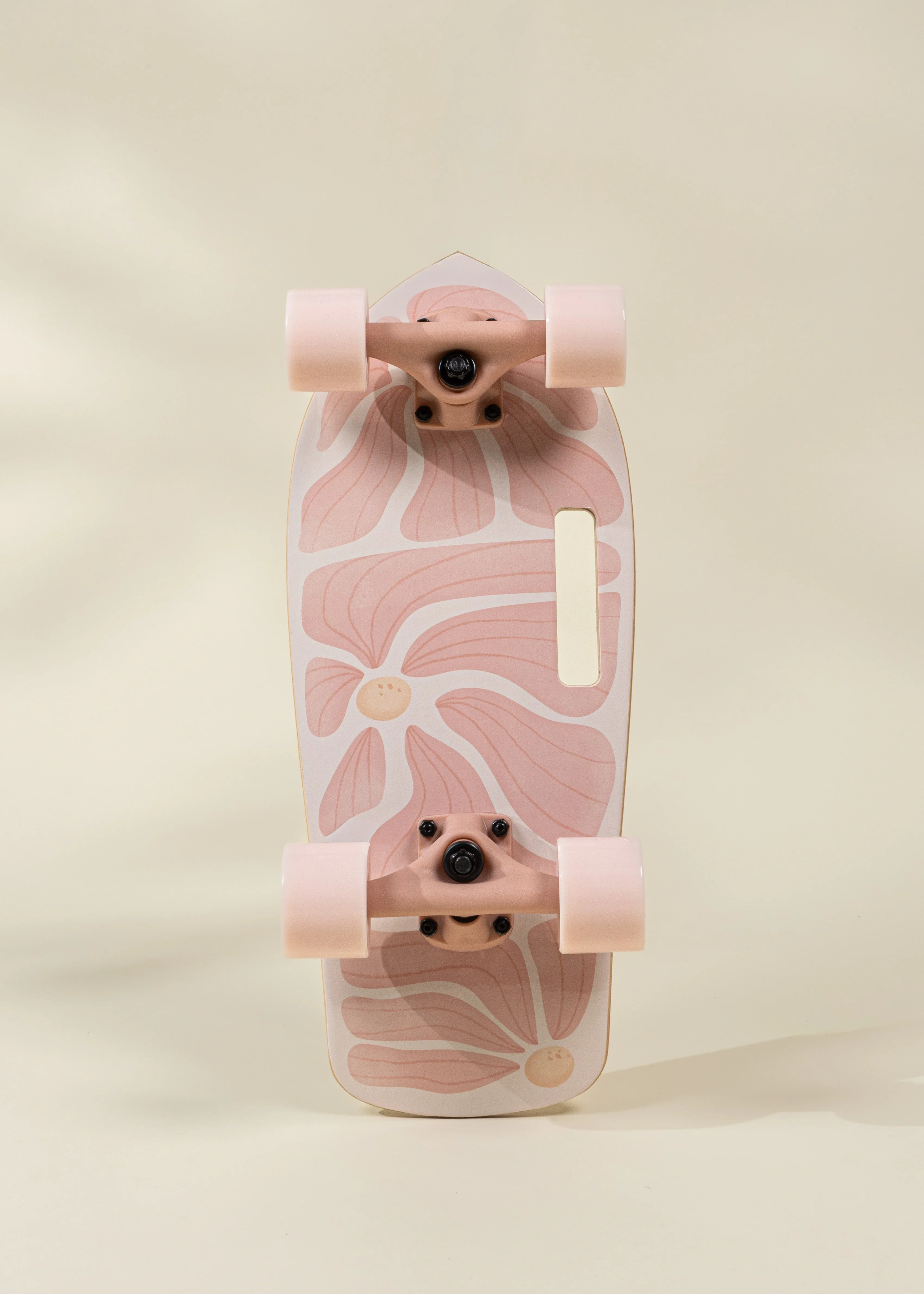 Coco Village Kids’ Wooden Skateboard with Handle – Bloom - Image 5