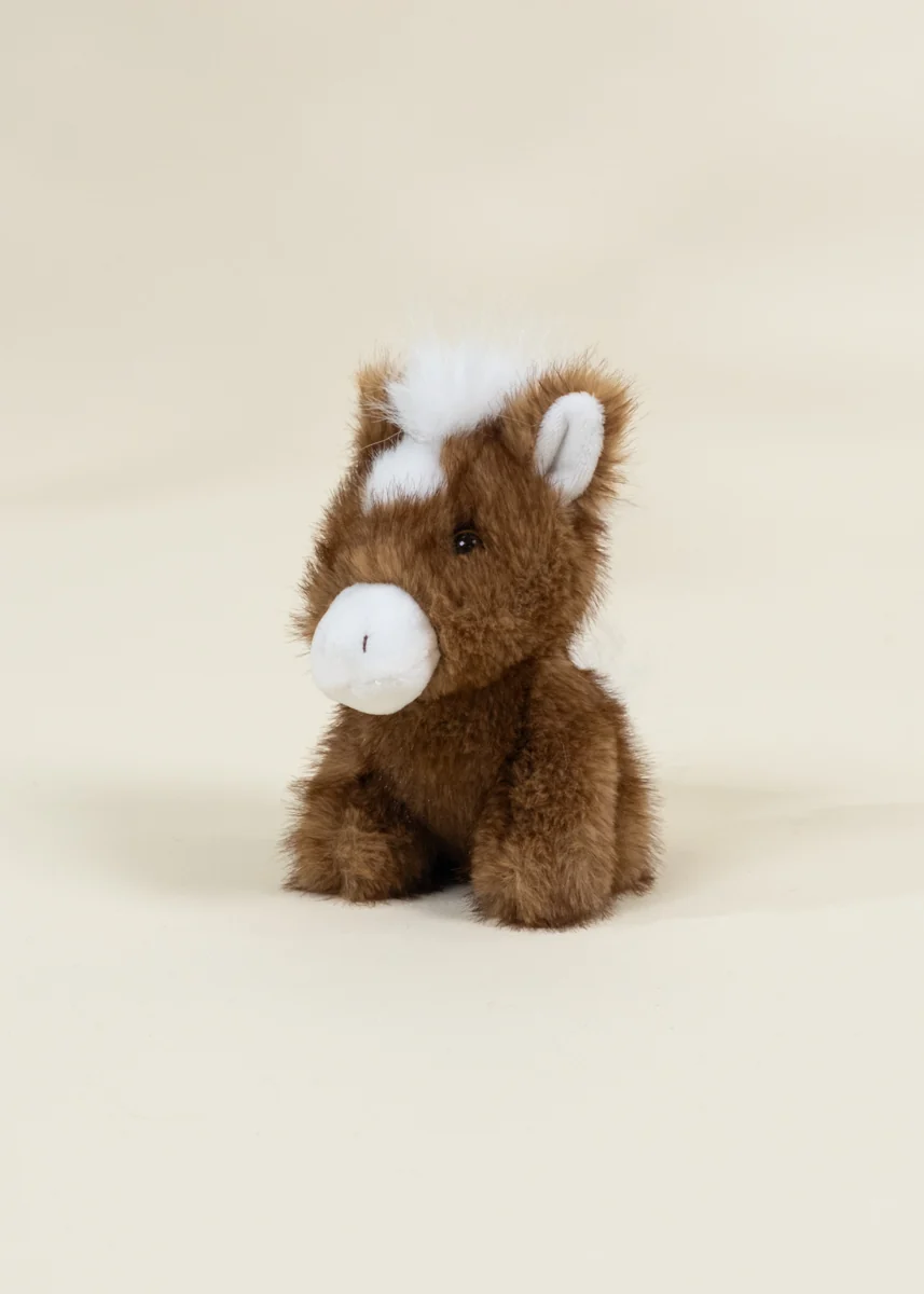 Coco Village Mini Gift Plush Toy - Brown Pony - Image 2