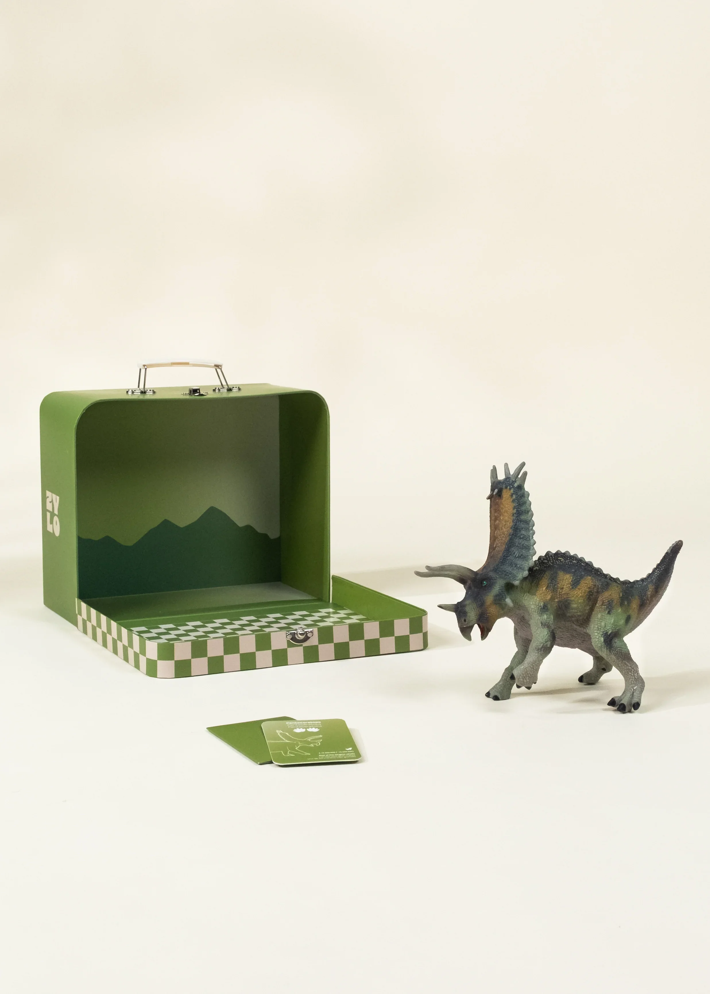 Coco Village Pentaceratops Dinosaur in a Collectible Box