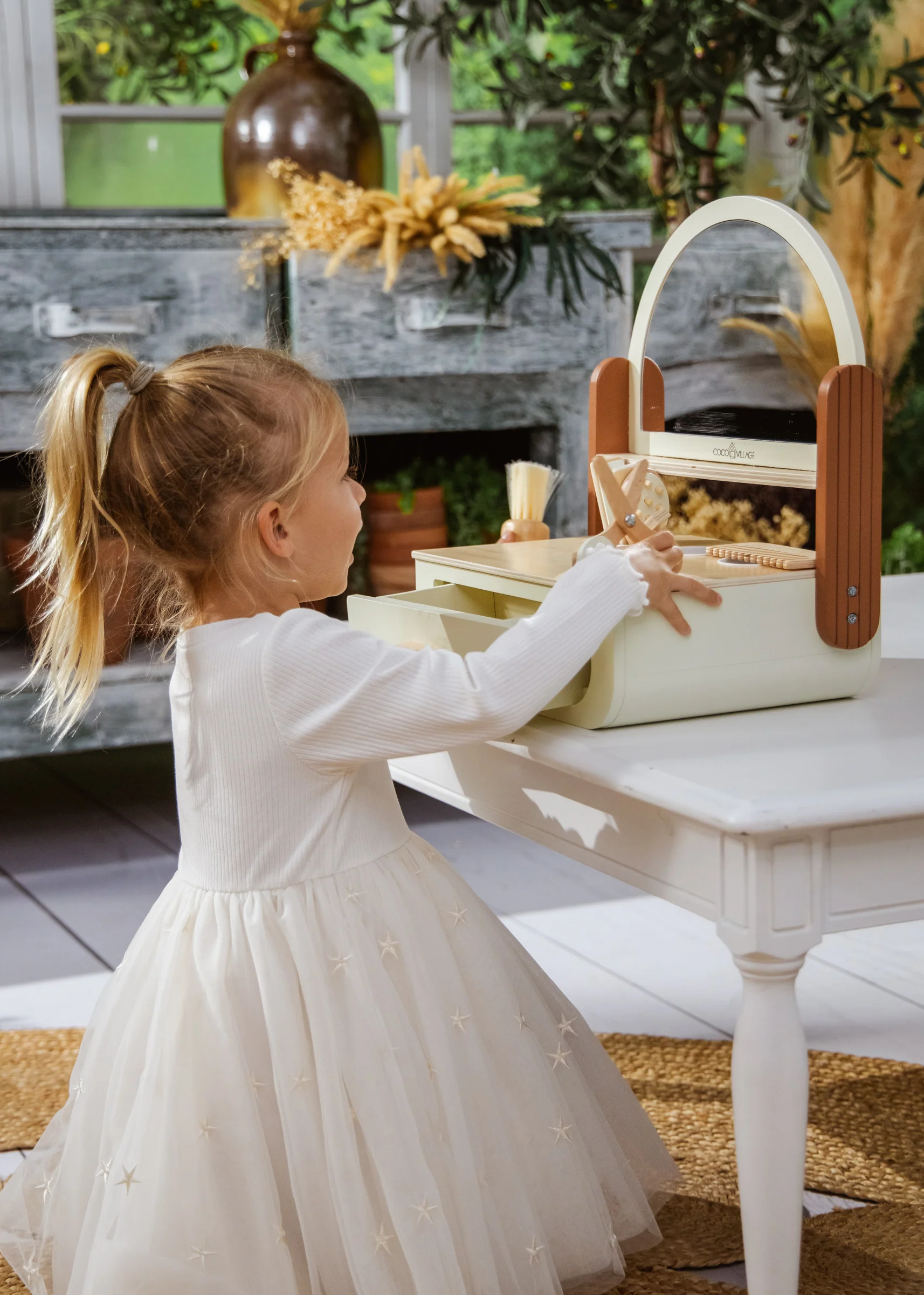 Coco Village Wooden Beauty Station - Image 16