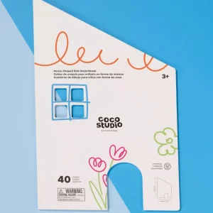 Coco Village House Shaped Kids Sketchbook (40 pages)