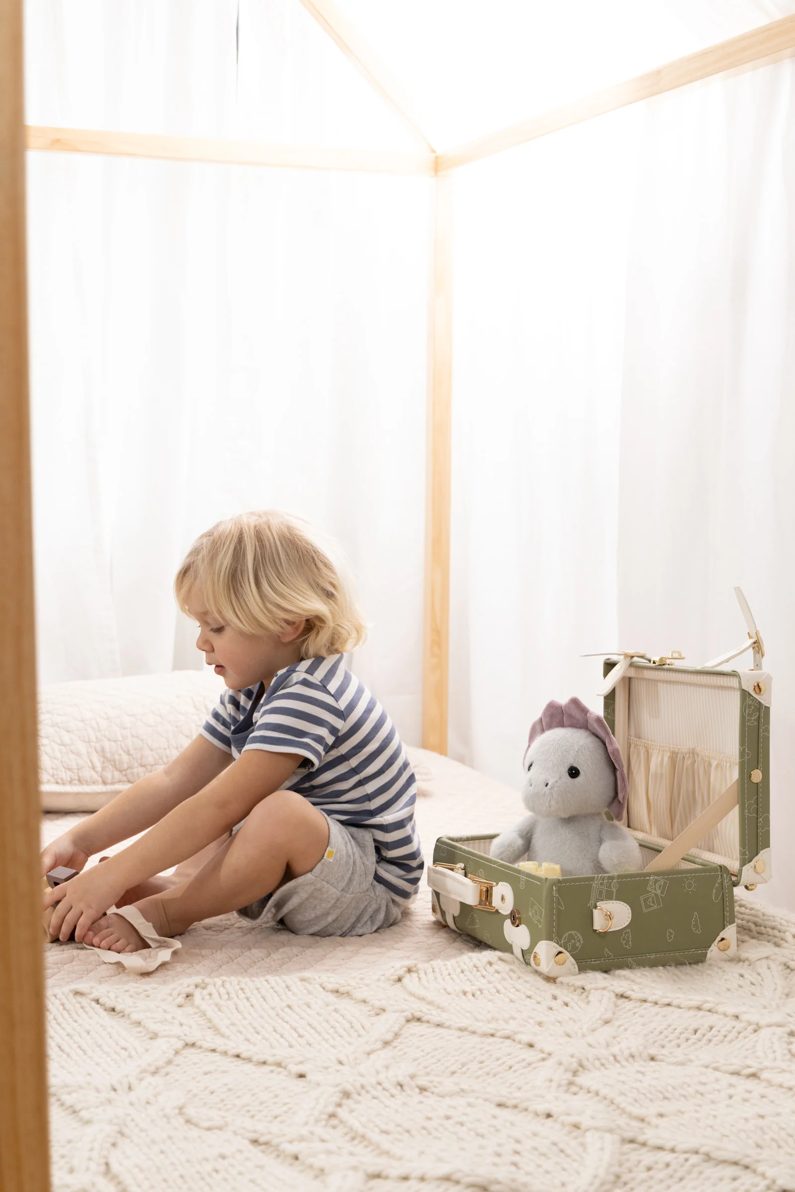 Coco Village Vegan Leather Play Suitcase - Travel - Image 6