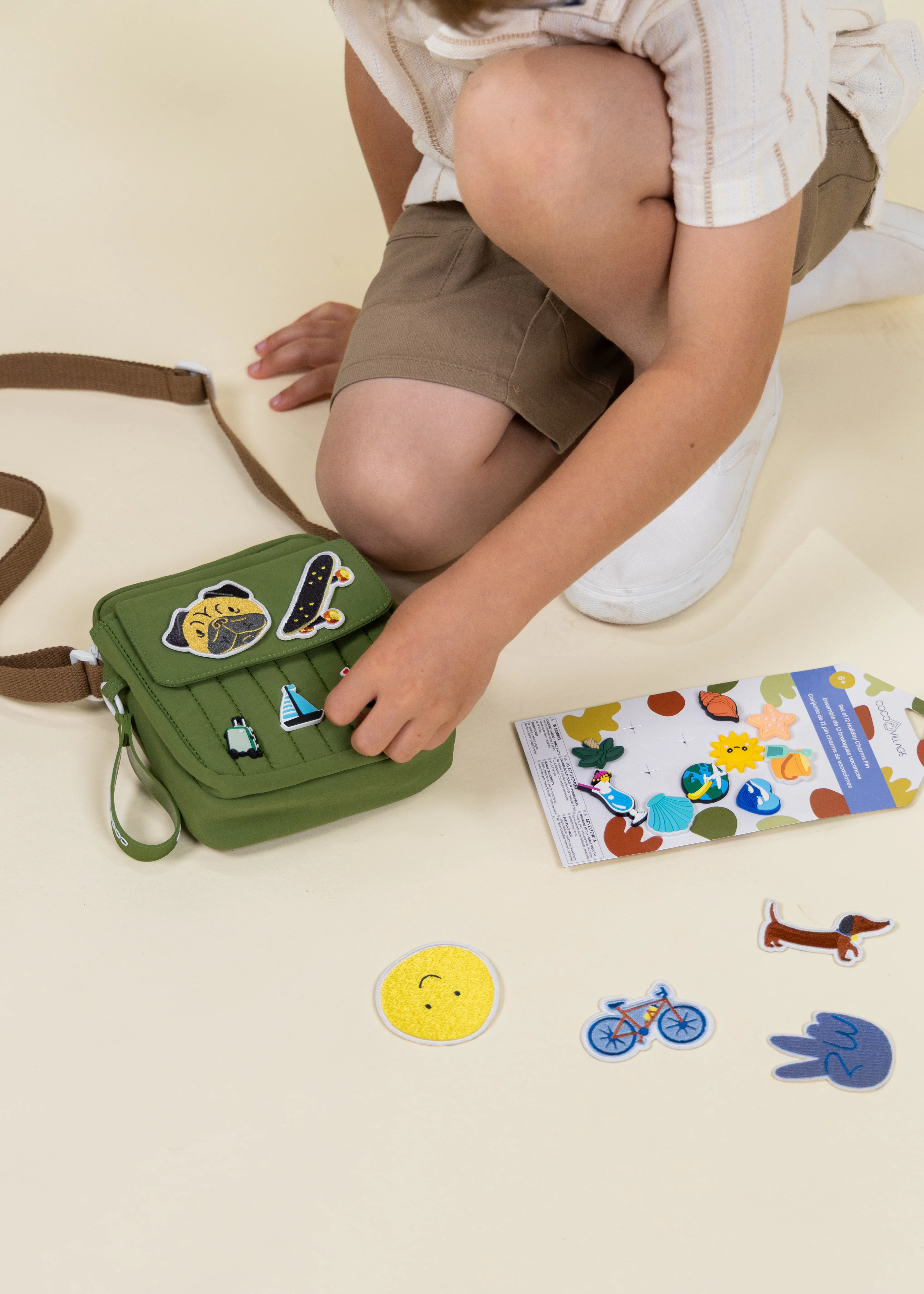 Coco Village Washable Nylon Crossbody Bag - Earthbound - Image 4