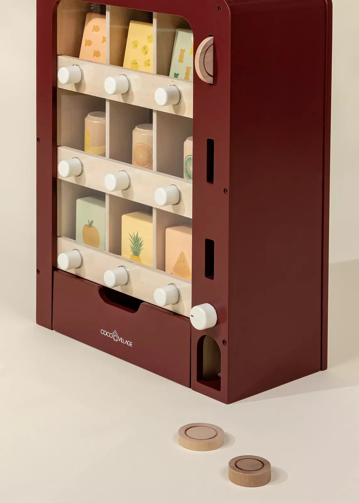 Coco Village Wooden Play Vending Machine - Image 3