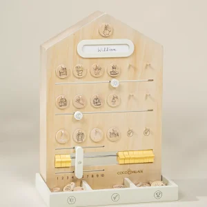 Coco Village Wooden Routine, Tasks & Rewards Board