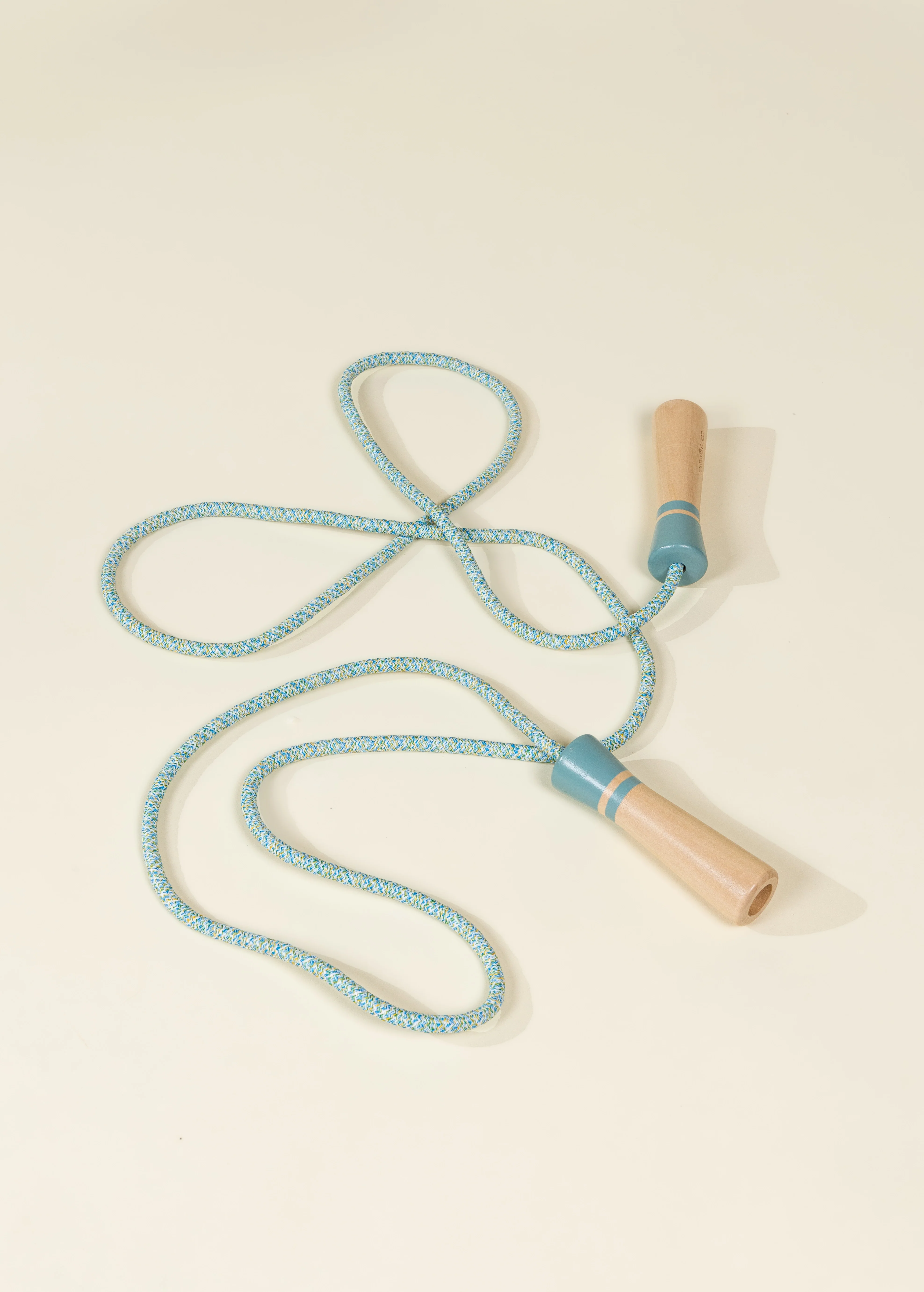 Coco Village Wooden Handle Skipping Rope – Ocean Twist - Image 3