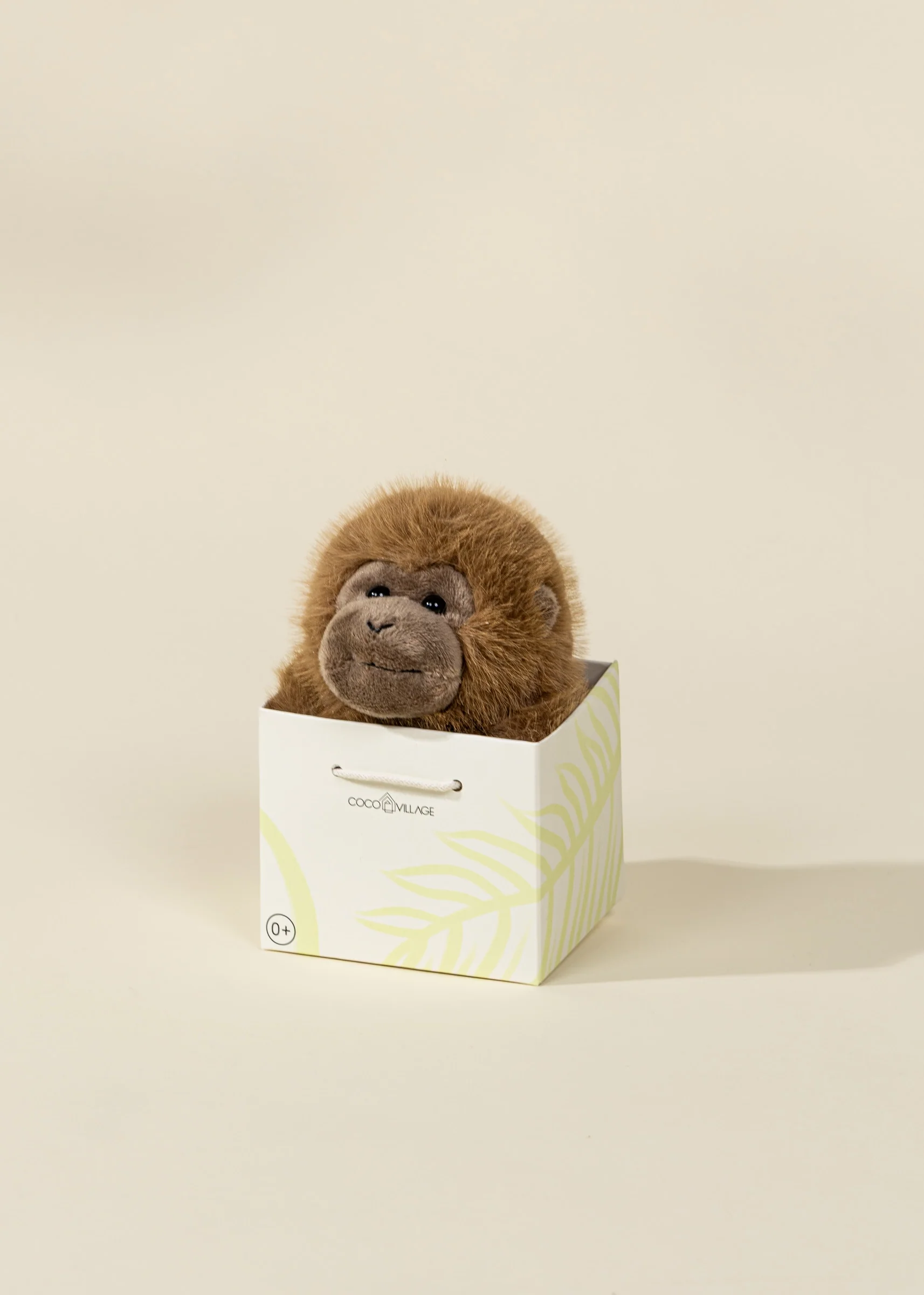 Coco Village Mini Gift Plush Toy - Brown Monkey