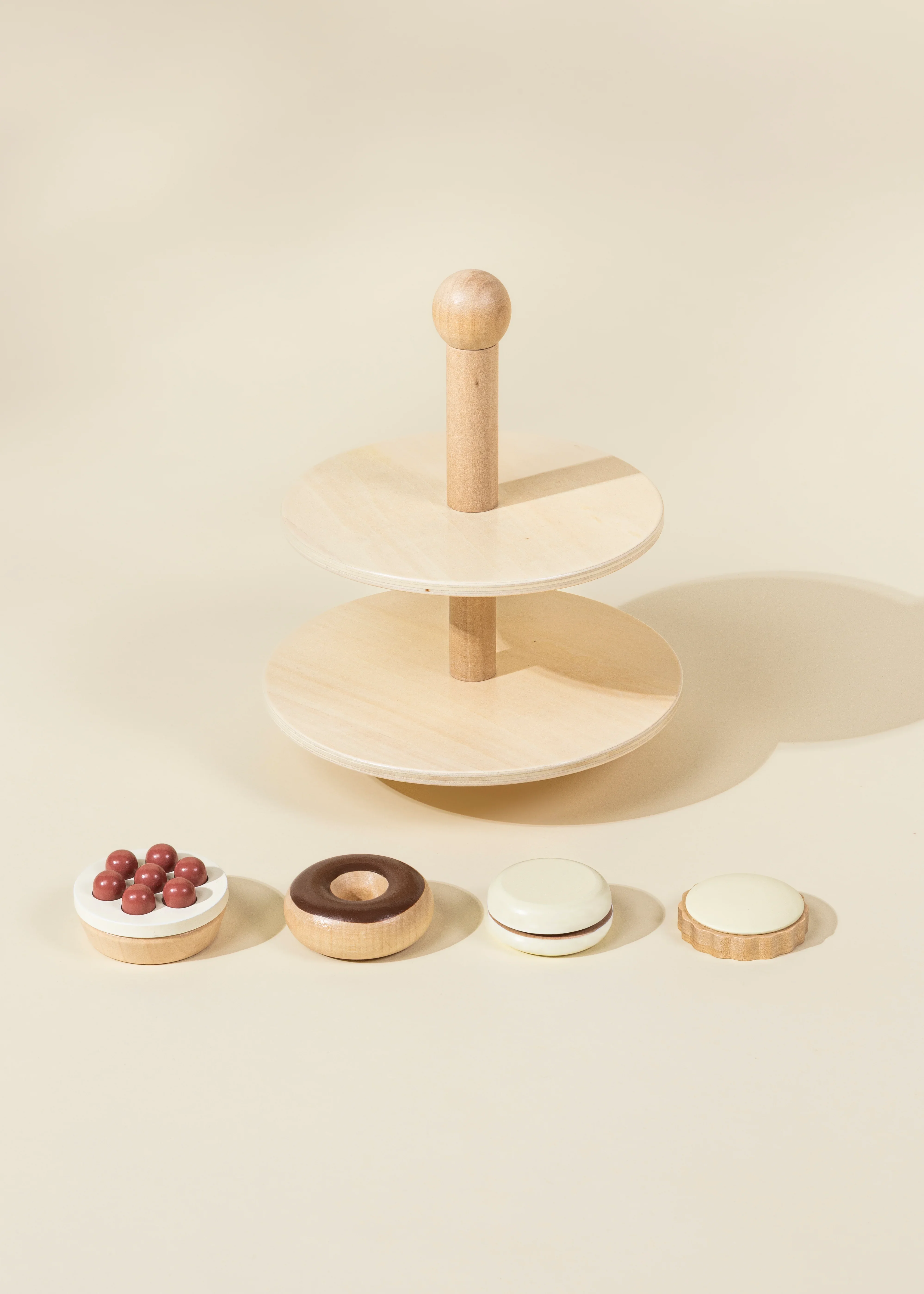 Coco Village Wooden Desserts Tower - Image 6