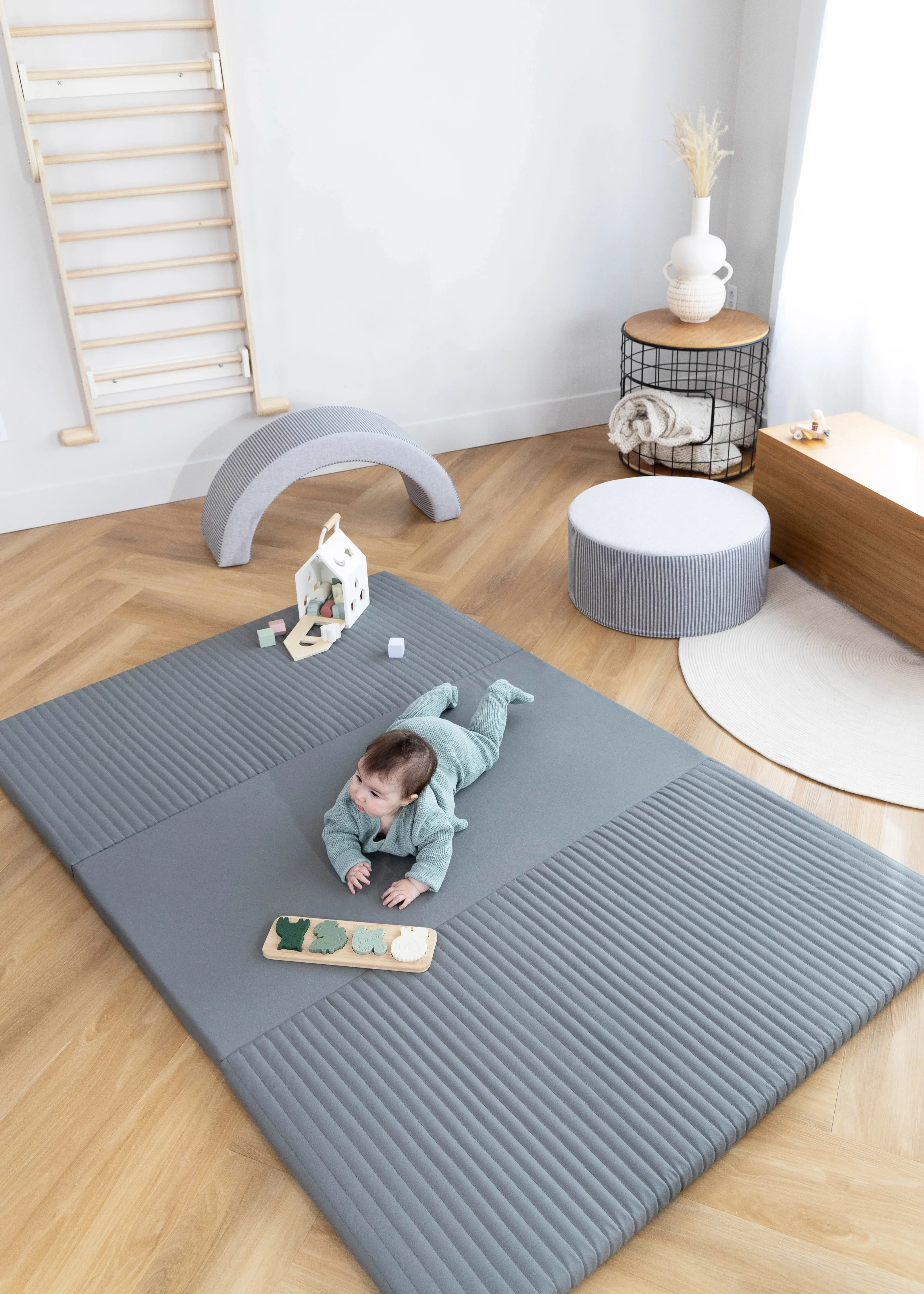 Coco Village Vegan Leather Soft Playmat Shades of Night - Image 4