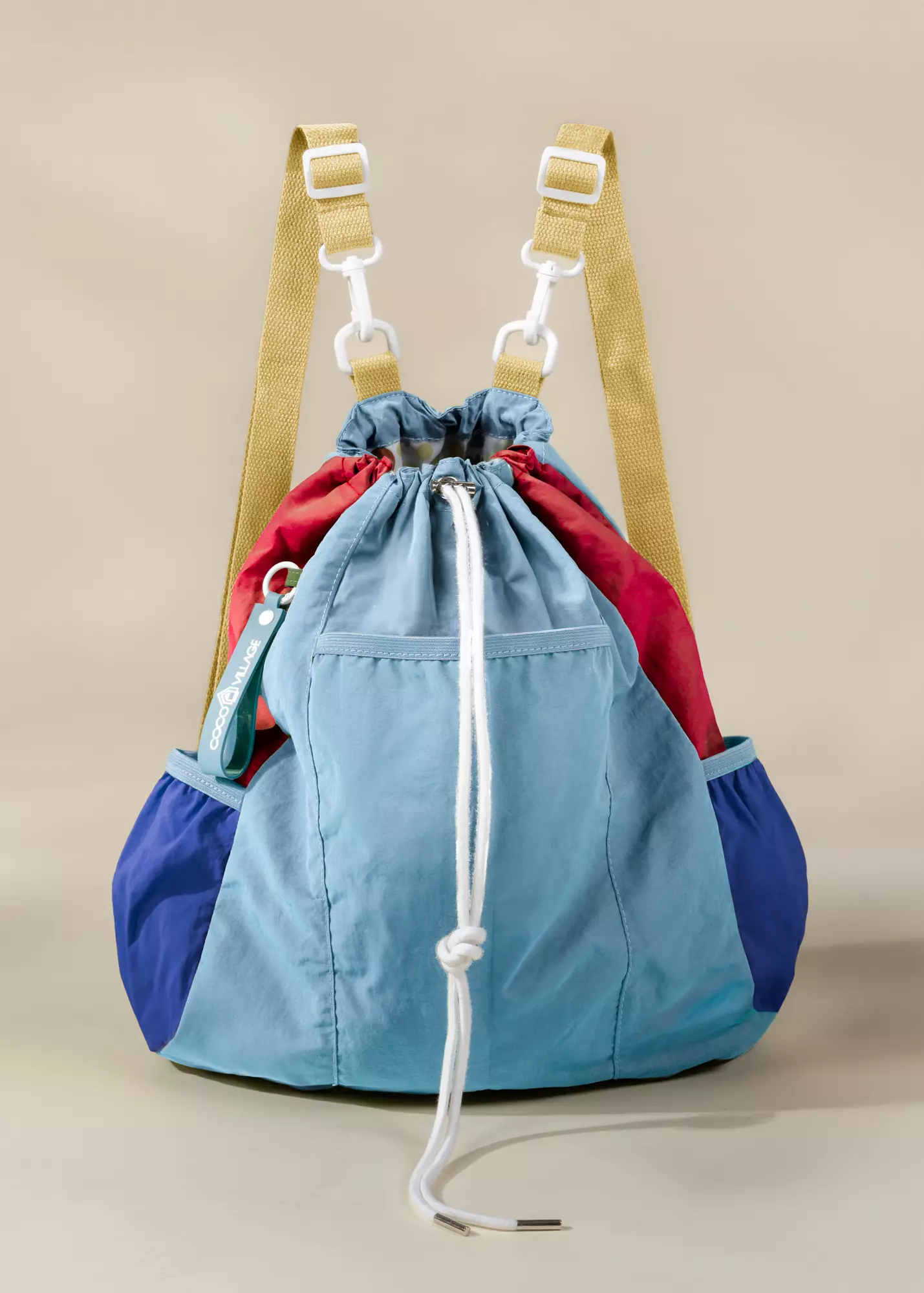 Coco Village Washable Nylon Gym Bag - Horizon
