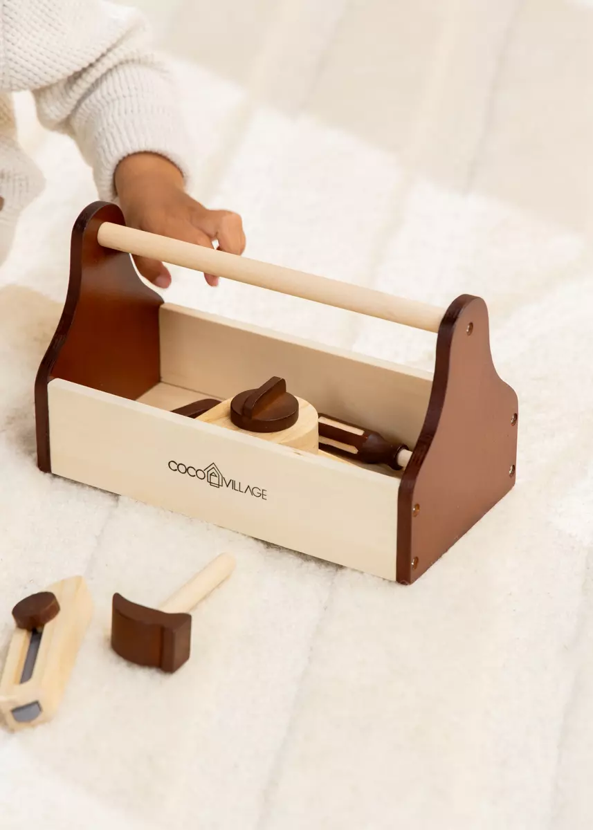 Coco Village Wooden Tool Playset - Image 6