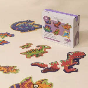 Coco Village My First Puzzles - Dinosaurs World (6 puzzles)