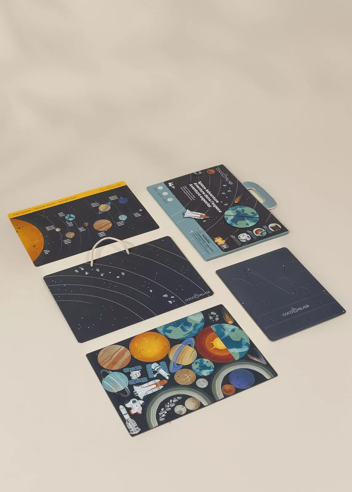 Coco Village Magnetic Interactive Board – Space Adventure - Image 3
