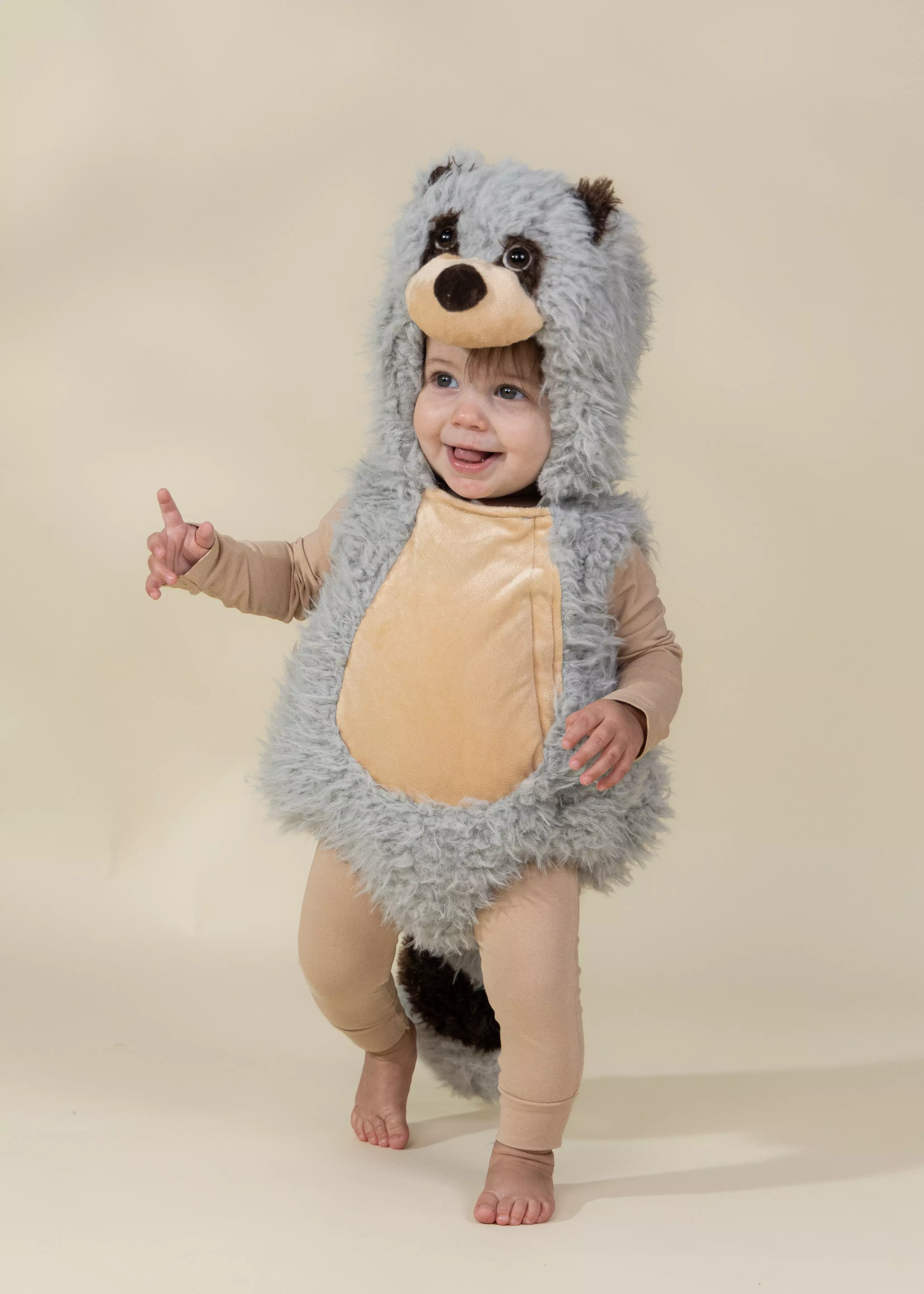 Coco Village My First Raccoon Body Costume - 12-24M