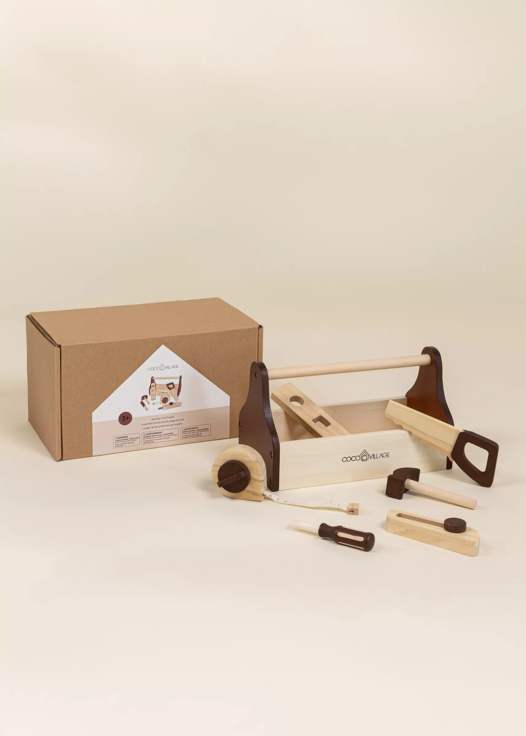 Coco Village Wooden Tool Playset - Image 11