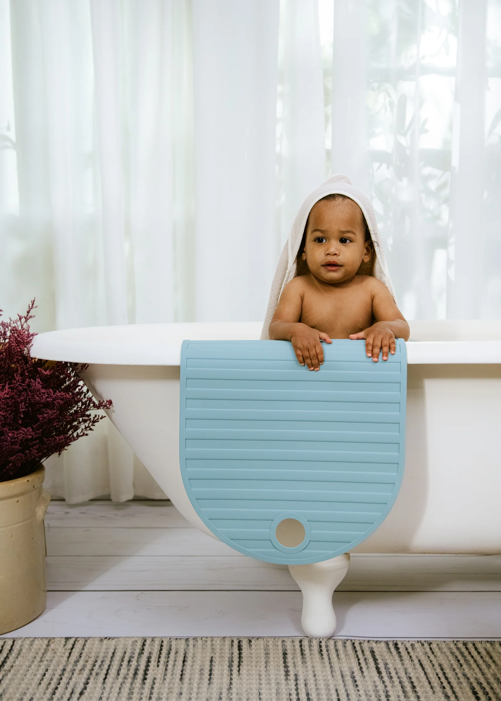 Coco Village Non-Slip Silicone Bathtub Mat - Cumulus - Image 4