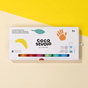 Coco Village Scented Fingerpaint Set - 8 colors