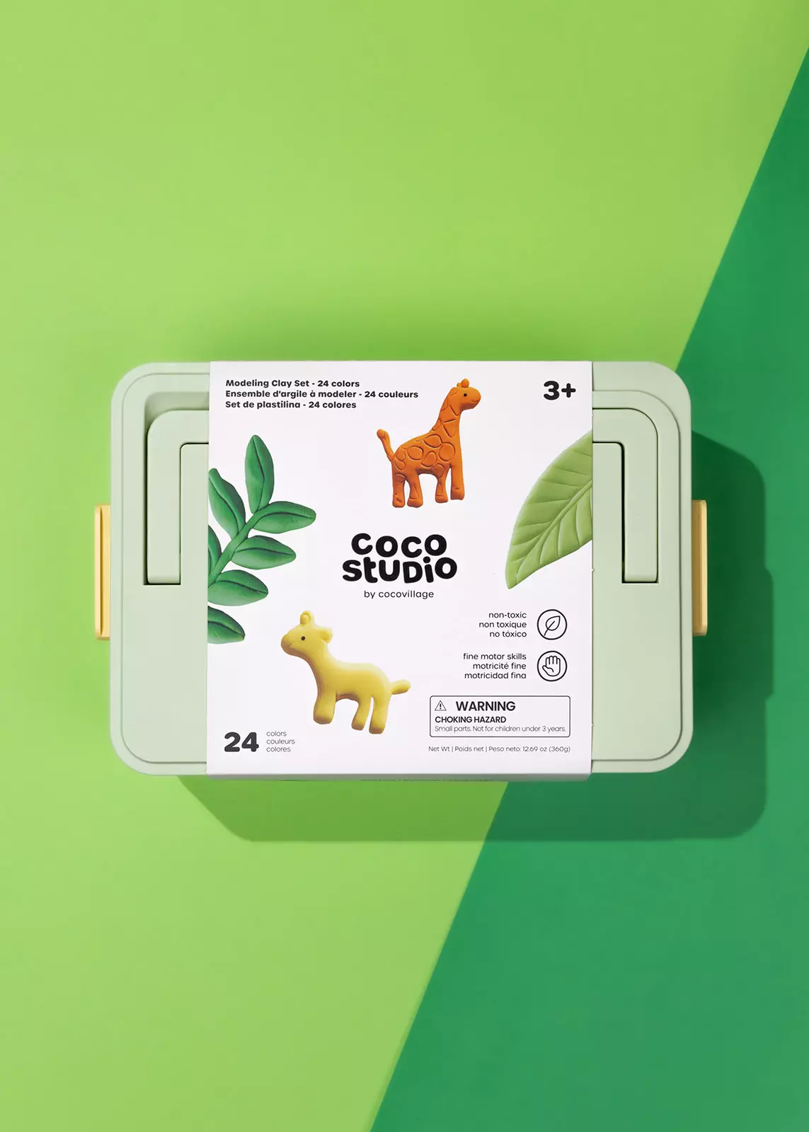 Coco Village Modeling Clay Set - 24 colors
