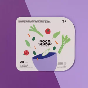 Coco Village My First Coloring Book-Fruits&Vegetables(28 pages)