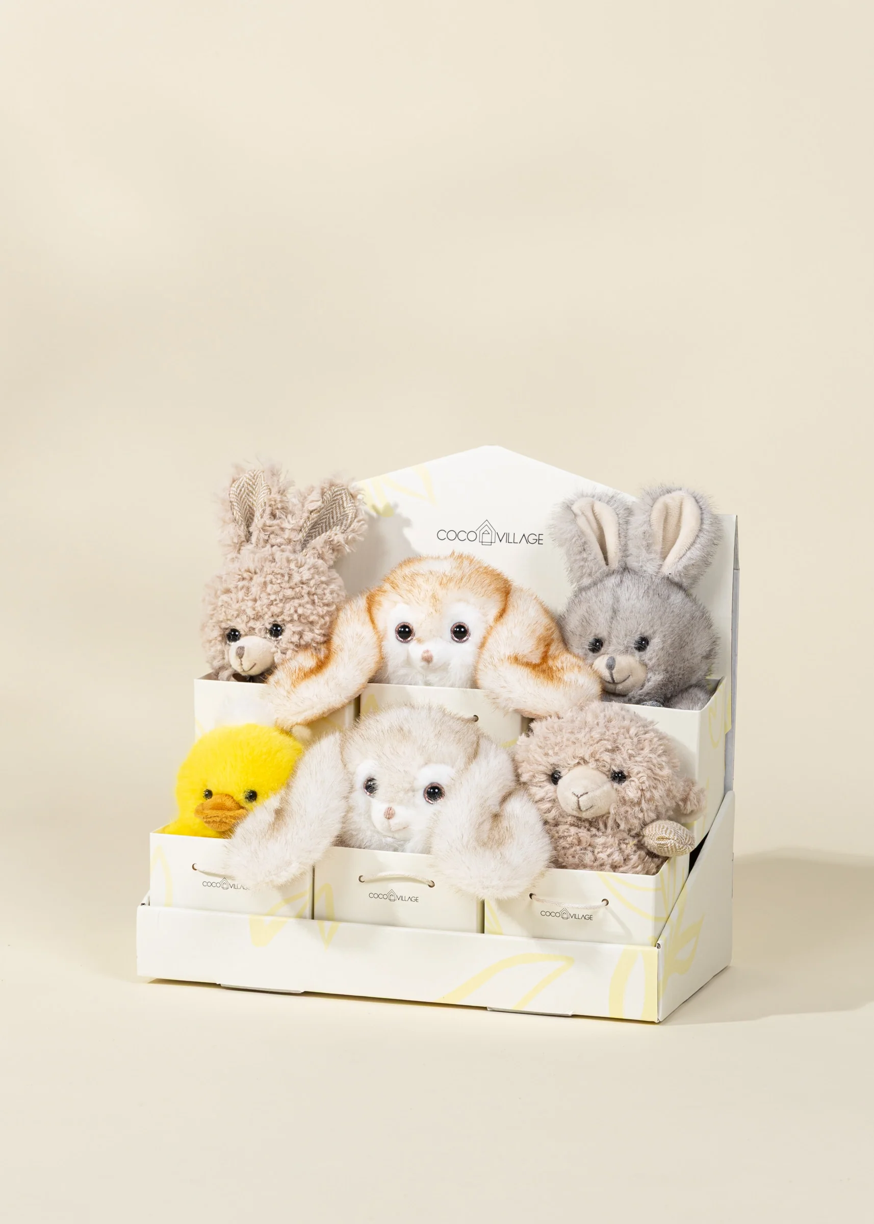 Coco Village Mini Gift Plush Toy - Beige Rabbit - Image 3