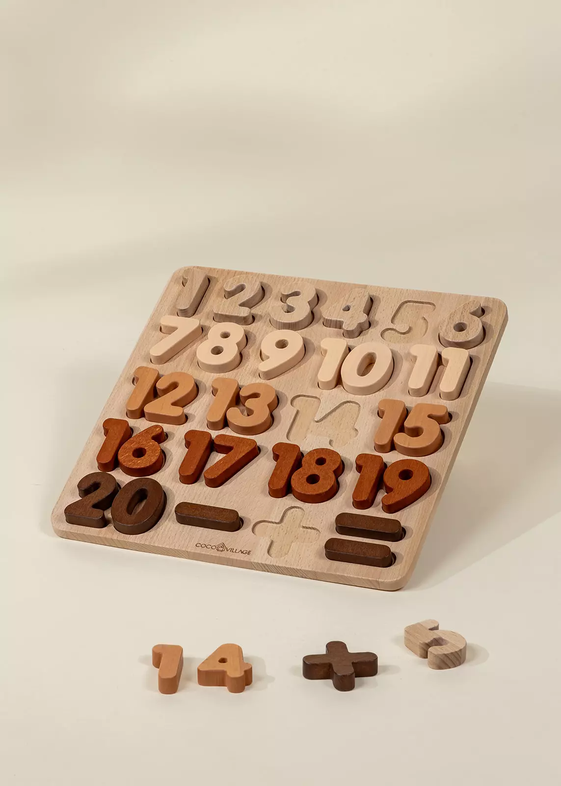Coco Village Wooden Numbers Set