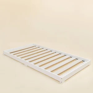 Coco Village Wooden Bed Frame - White