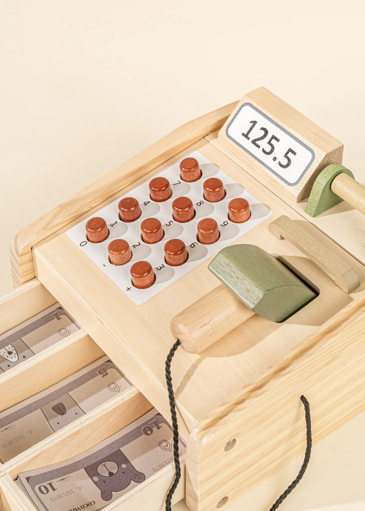 Coco Village Wooden Cash Register - Image 7