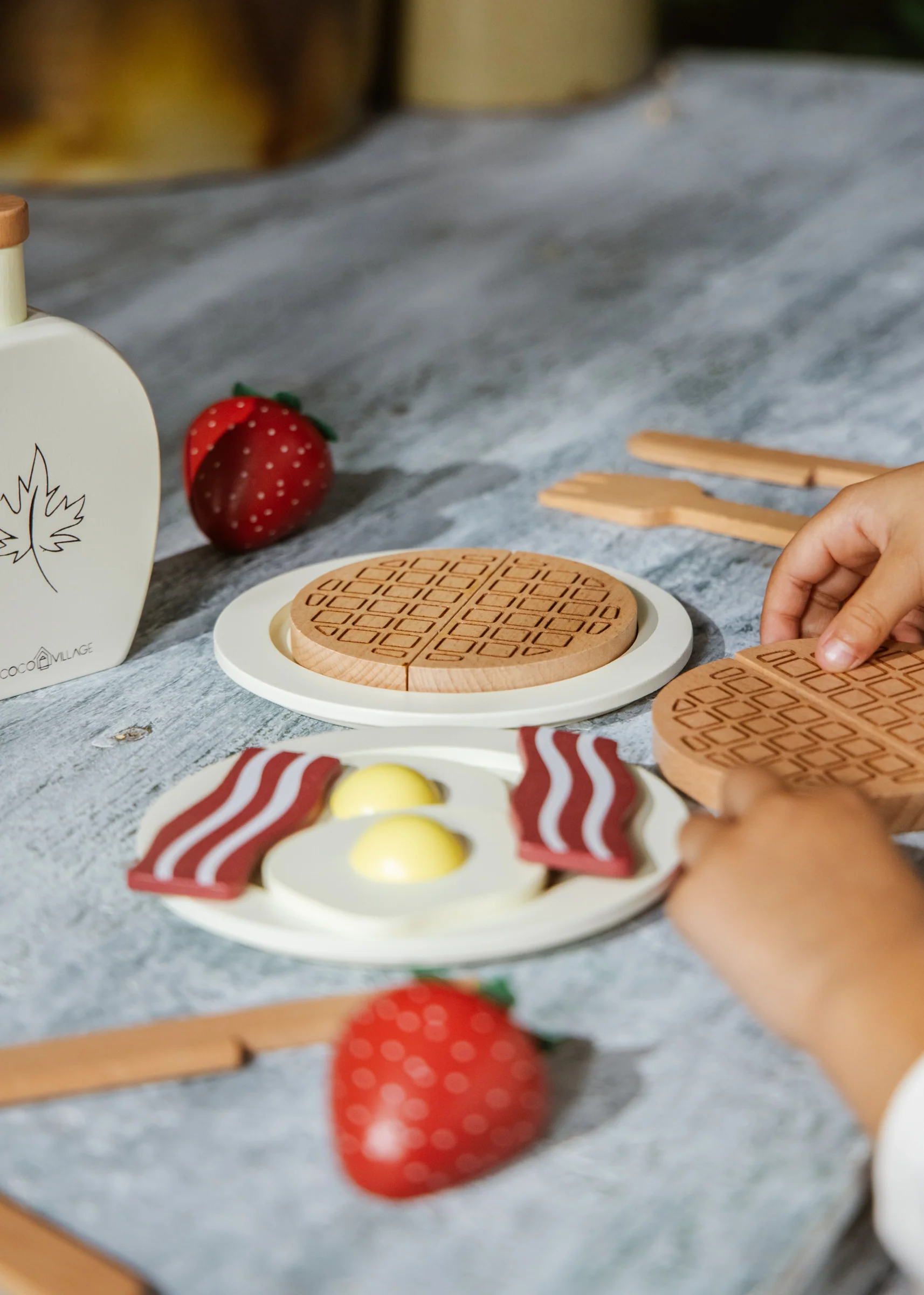 Coco Village Wooden Brunch Playset - Image 6