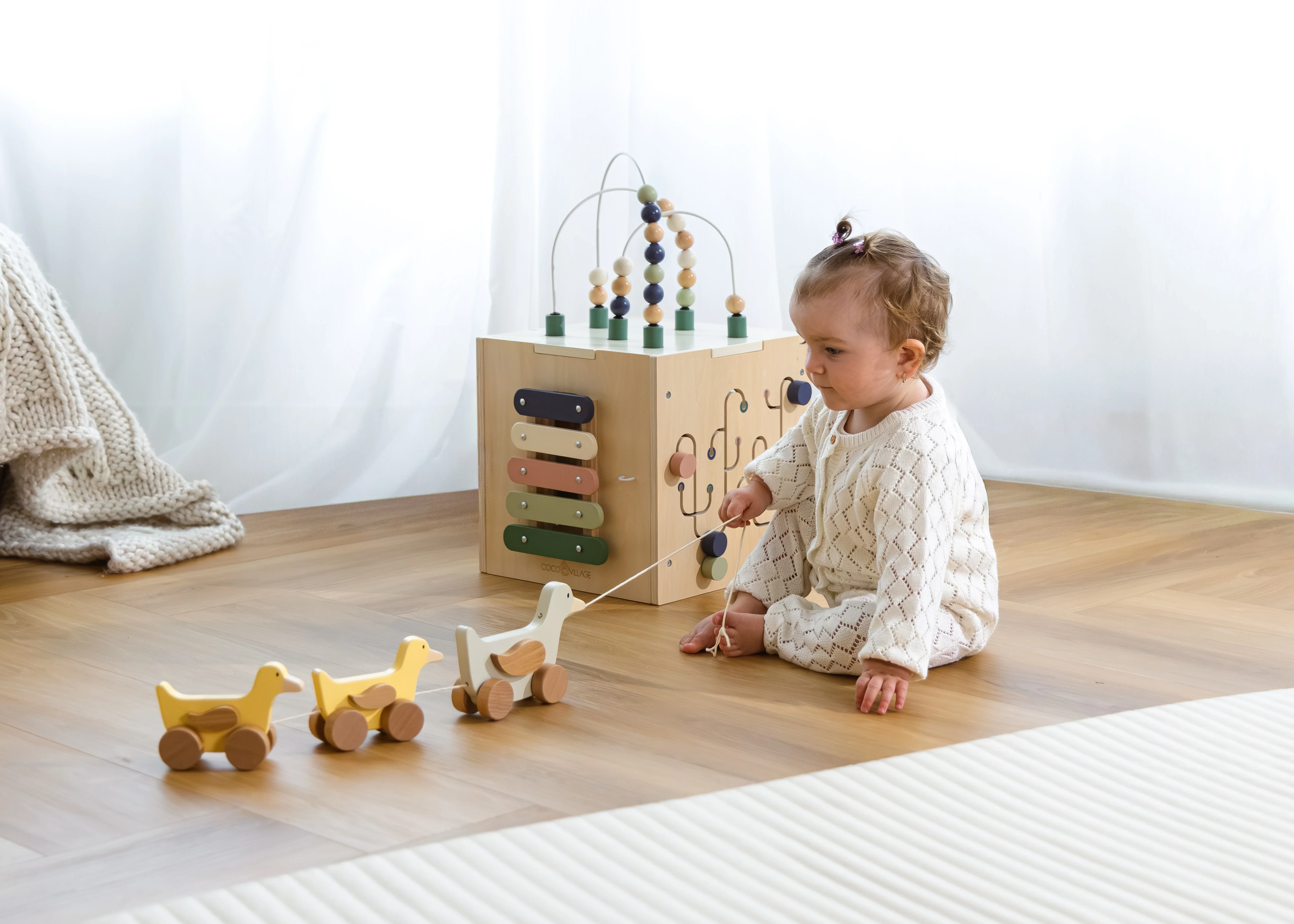 Coco Village Duck Family Pull Toy - Image 6