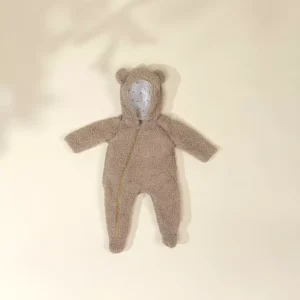 Coco Village CocoBaby 18" (46 cm) Baby Play Doll Clothing Set – Teddy Bear Onesie