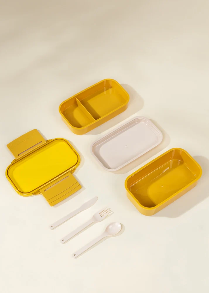 Coco Village Leak Proof Stackable Lunch Container - Golden Hour - Image 3