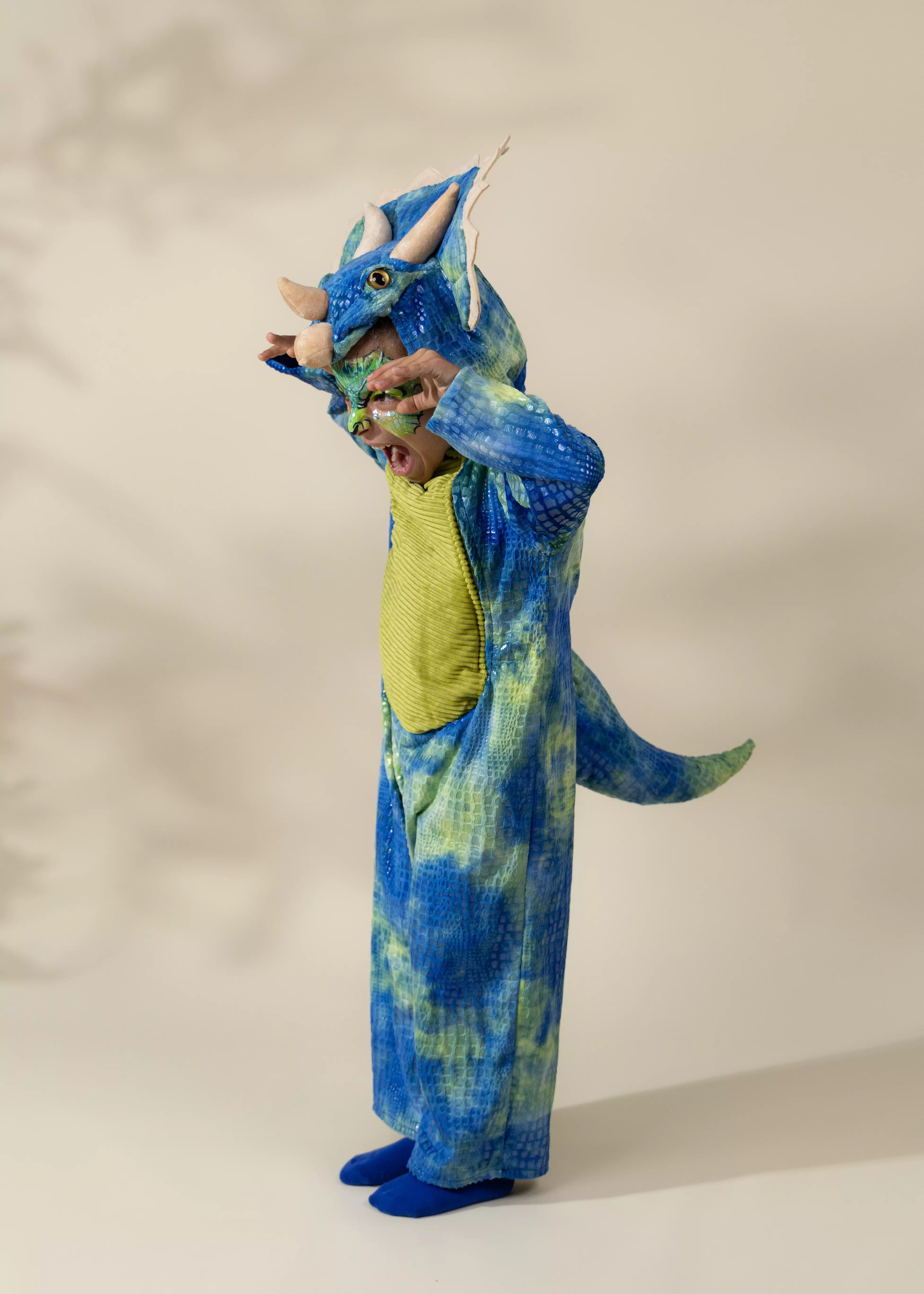 Coco Village Triceratops Dino Costume - 3-4Y - Image 4
