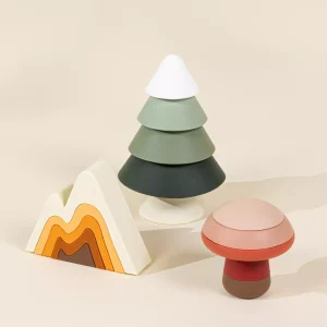 Coco Village Silicone Stackable Forest Set (15 pcs)