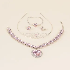 Coco Village Role Play Heart Princess Jewelry Set – Pink