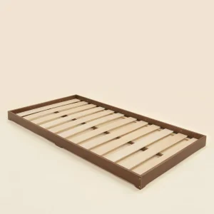 Coco Village Wooden Bed Frame - Walnut
