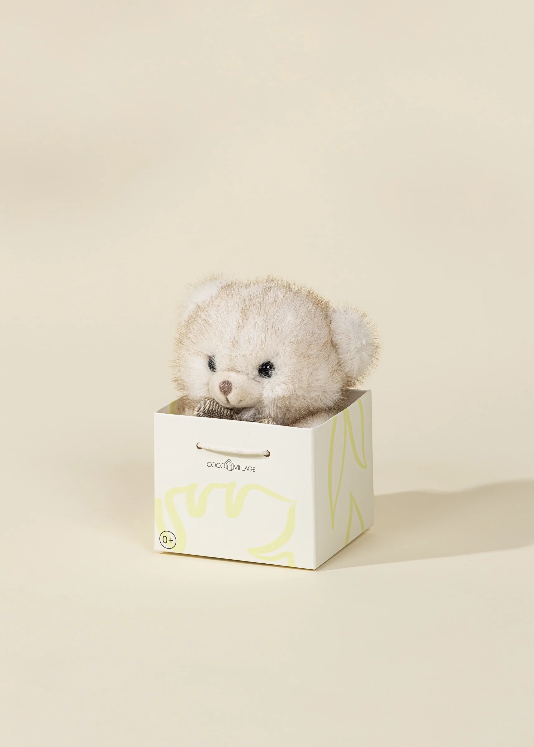 Coco Village Mini Gift Plush Toy - White Bear